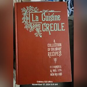 La Cuisine Creole Vintage Cookbook